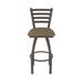 Holland Bar Stool Jackie Swivel Stool Upholstered/Metal in Black/Brown | Extra Tall (36" Seat Height) | Wayfair 41036BZ026