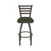 Holland Bar Stool Jackie Swivel Stool Upholstered/Metal in Brown | Bar Stool (30" Seat Height) | Wayfair 41030BZ010