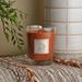 Root Candles Chestnut Praline Latte Scented Jar Candle w/ Glass Holder Beeswax in Orange | 4.4375 H x 3.75 W x 3.75 D in | Wayfair 9811477