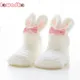 Lawadka 0-24M New Winter Coral Fleece Newborn Baby Girls Socks Soft Cute Rabbit Infant Socks For
