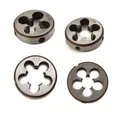 High Duty Pipe Thread Round Dies BSP 1/8 1/4 3/8 1/2 3/4 HSS High Speed Steel Size G1/8-28 G1/4-19