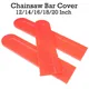 12/14/16/18/20 Inch Chain Chainsaw Bar Cover Plastic Chainsaw Saw Bar Scabbard Protective Sleeve