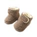 Baby Toddlers Girls Mid Calf Length Socks Antislip Baby Boys Girls Slippers Shoes 1 Pair Sock Shoes First Walking Shoes