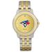Men's Toronto Blue Jays Gold Dial Two-Tone Wristwatch