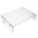 1Pc Practical Household Computer Monitor Bracket Acrylic Office Monitor Stand