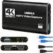 4K@60Hz Audio Video Capture USB 3.0 HDMI Video Capture Device Full HD 1080P 3.5mm TRS Audio Input HDCP2.2