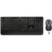 Used Logitech MK530 Advanced Wireless Keyboard and Optical Mouse Black
