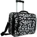 Ladies Damask Computer Laptop Bag Brief Case -- FITS A 13 14 15 16 OR 17 LAPTOP (MEASURED CORNER TO CORNER DIAGONALLY)