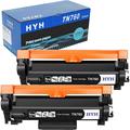 2 Pack Tn760/730 Toner for Brother Printer Toner Cartridge Black High Yield Up to 4500pages Brother Printer Toner