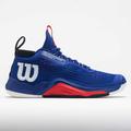 Wilson Rush Pro Tour Mid Men's Tennis Shoes Blue/Black/Red