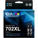 (TM Remanufactured Ink Cartridge Replacement for Epson 702XL T702XL 702 T702 to use with Workforce Pro WF-3720