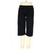 Champion Casual Pants - Mid/Reg Rise Straight Leg Cropped: Black Bottoms - Women's Size X-Large