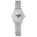 Women's Silver Toronto Blue Jays Rolled Link Bracelet Wristwatch