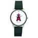 Women's Black Los Angeles Angels Silicone Strap Wristwatch