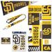 WinCraft San Diego Padres House Fan Accessories Pack
