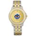 Men's New York Mets Gold Dial Two-Tone Wristwatch