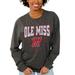 Women's Gameday Couture Charcoal Ole Miss Rebels Everyday Long Sleeve T-Shirt