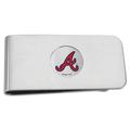 Silver Atlanta Braves Money Clip