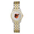 Women's Baltimore Orioles Silver Dial Two-Tone Wristwatch