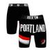 Men's Rock Em Socks Portland Trail Blazers Icon Edition Boxer Briefs