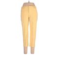 Charter Club Dress Pants - High Rise: Yellow Bottoms - Women's Size 10