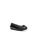 Women's Notorious Flat by LifeStride in Black Fabric (Size 5 M)