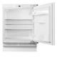 Teknix BITHUL4 138L Integrated Under Counter Larder Fridge - White