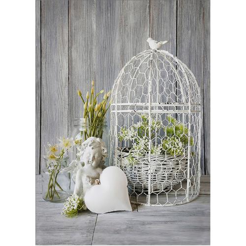„Leinwandbild ART FOR THE HOME „“Cage 50x70cm““ Bilder Gr. B/H/T: 50 cm x 70 cm x 3 cm, Leinwandbild, 1 St., weiß Leinwandbilder“