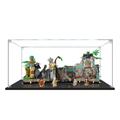 Transparent Acrylic Display Case Compatible with Lego 77015 Building Block Model, Dustproof Display Case for Lego 77015 (Only Display Case, No Model Set) 55 × 25 × 25 cm (3MM, A)