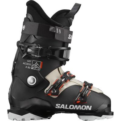 SALOMON Herren Ski-Schuhe ALP. BOOTS QST ACCESS X80 GW Bk/Rainy/Wh, Größe 31 in Schwarz