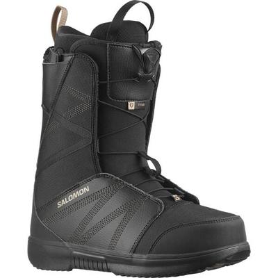 SALOMON Herren Snowboot SNOW. BOOTS TITAN Black/Black/Roasted Ca, Größe 28 in Schwarz