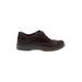 Easy Spirit Flats: Burgundy Solid Shoes - Women's Size 6 - Round Toe