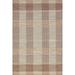 White 96 x 60 x 0.2 in Area Rug - Emily Henderson x Rugs USA Oregon Plaid Wool Area Rug Wool | 96 H x 60 W x 0.2 D in | Wayfair AECR12C-508