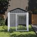 Tucker Murphy Pet™ Dustina Metal Igloo Style Dog House in Gray | 48.4 H x 46.1 W x 79.1 D in | Wayfair 823190A6CF6640E69B01E3332F6F6773