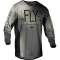 Fly Racing F-16 Prodigy 2024 Kids Motocross Jersey, black-grey, Size M