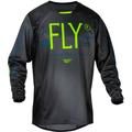 Fly Racing F-16 Prodigy 2024 Kids Motocross Jersey, black-green, Size L