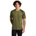Sport-Tek ST376 Drift Camo Colorblock Top in Olive Drab Green size XL | Polyester