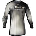 Fly Racing Lite S.E. 2024 Motocross Jersey, schwarz-grau, Größe XL