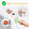 Portable Cartoon Toilet Seat Lifter Toilet Lifting Device Avoid Touching Toilet Lid Handle WC