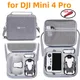 Shoulder Bag For DJI Mini 4 Pro All-in One Integrated Storage Bag Gray Portable Box Case for DJI