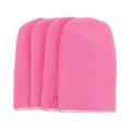 Paraffin Wax Gloves 2 Pairs Paraffin Wax Gloves Wax Bath Treatment Gloves Hand Insulated Mitt Covers for Women (Pink)