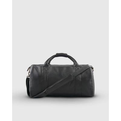 Nappa Leather Duffle Bag - Black - Quince Gym Bags