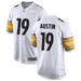 Calvin Austin Men's Nike White Pittsburgh Steelers Game Custom Jersey