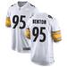 Keeanu Benton Men's Nike White Pittsburgh Steelers Game Custom Jersey