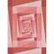 Ahgly Company Machine Washable Transitional Pastel Pink Area Rugs