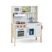 Wooden Pretend Play Kitchen Set for Toddlers-White - 28"L x 12"W x 35.5"H