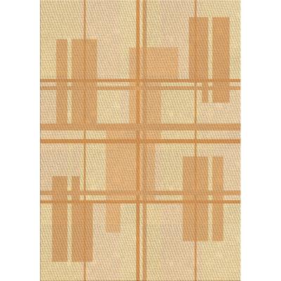 Ahgly Company Machine Washable Transitional Orange Area Rugs