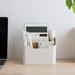 Desk Pencil Holder 2pcs Desk Pencil Holder Remote Controller Organizer Multi-function Desktop Storage Container