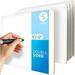 5 Pack Personal White Boards For Students - 9X12 Dry Erase Boards Classroom Pack - Dry Erase Lap Board Classroom Whiteboards For Students Double Sided White Boards Class Set Whiteboards For Classroom