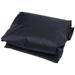 swing cover Waterproof Garden Swing Cover Hammock Tent Dust Proof Cover Swing Cover Portable Sunshade Cover for Outdoor Home - Double-seat 142x120cm (Black)